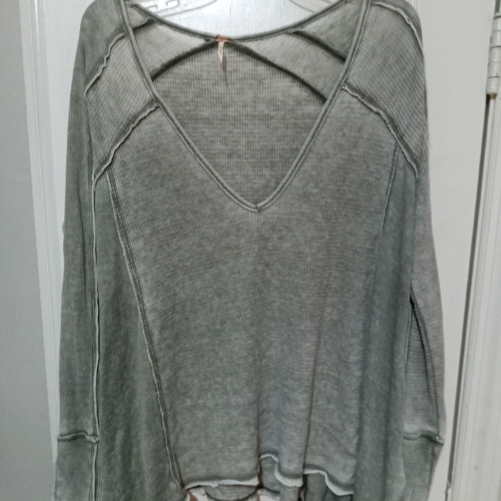 Free People V Neck Tunic
